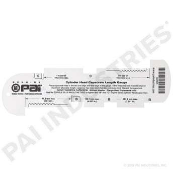 042025 Cummins Capscrew Length Gauge | PAI