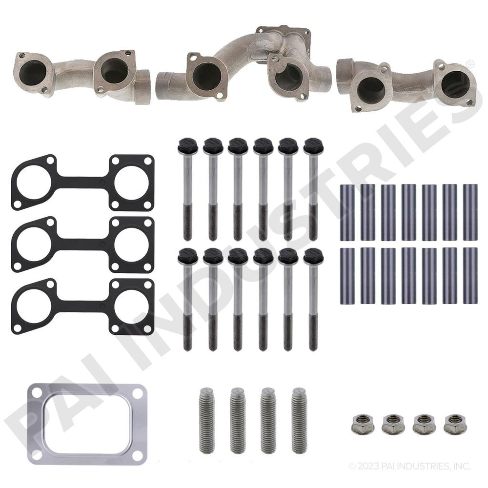 EXHAUST MANIFOLD KIT (3PC) 60 SERIES 11.1L / 12.7L UNITS