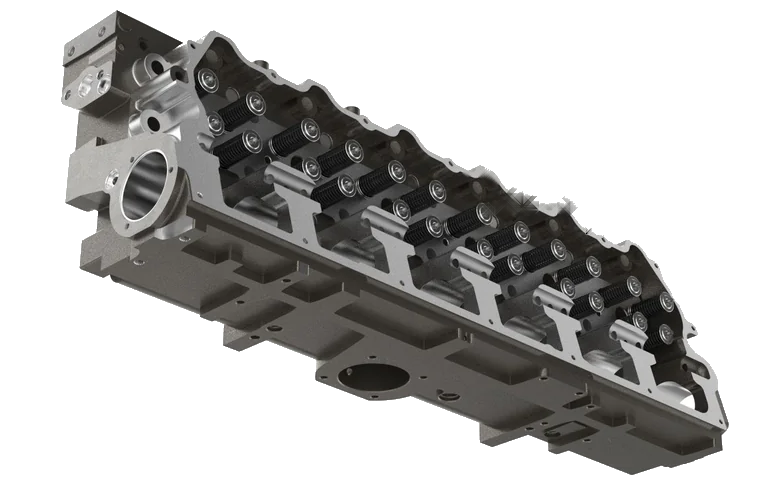 JAK'S Diesel cylinder head valvetrain and assembly