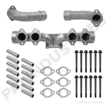 181022 Cummins Exhaust Manifold Kit W/Hdware | PAI