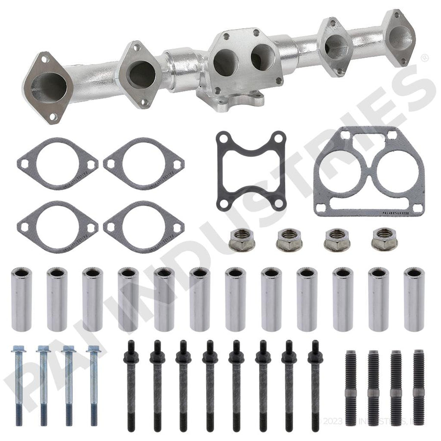 181074HP Cummins ISX SERIES HIGH PERFORMANCE EXHAUST MANIFOLD KIT W/ HARDWARE