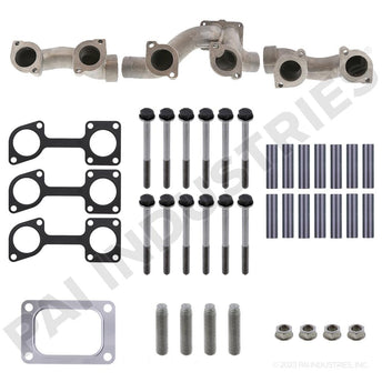 681114 Detroit Exhaust Manifold Kit (3Pc) 60 Series 11.1L / 12.7L Units | PAI