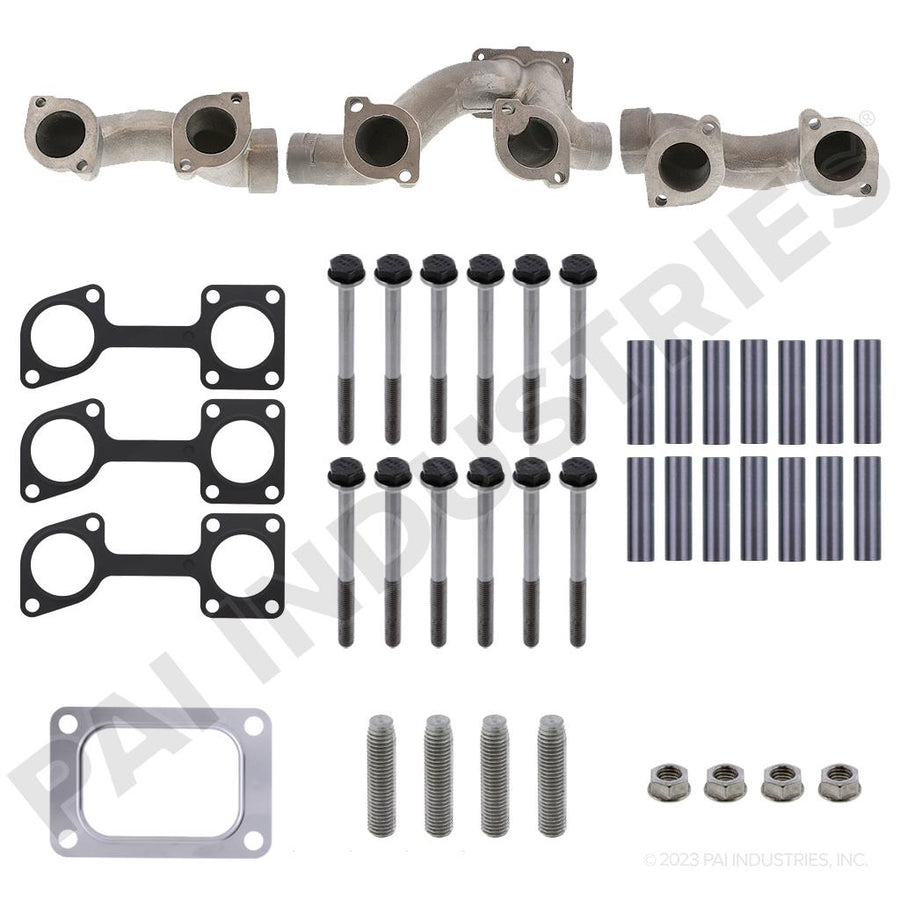 EXHAUST MANIFOLD KIT (3PC) 60 SERIES 11.1L / 12.7L UNITS
