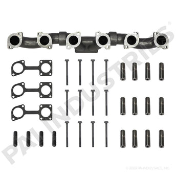 681125 Detroit Exhaust Manifold Kit With Straight Turbo Mounting | PAI