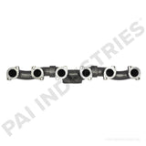 681125 Detroit Exhaust Manifold Kit With Straight Turbo Mounting | PAI