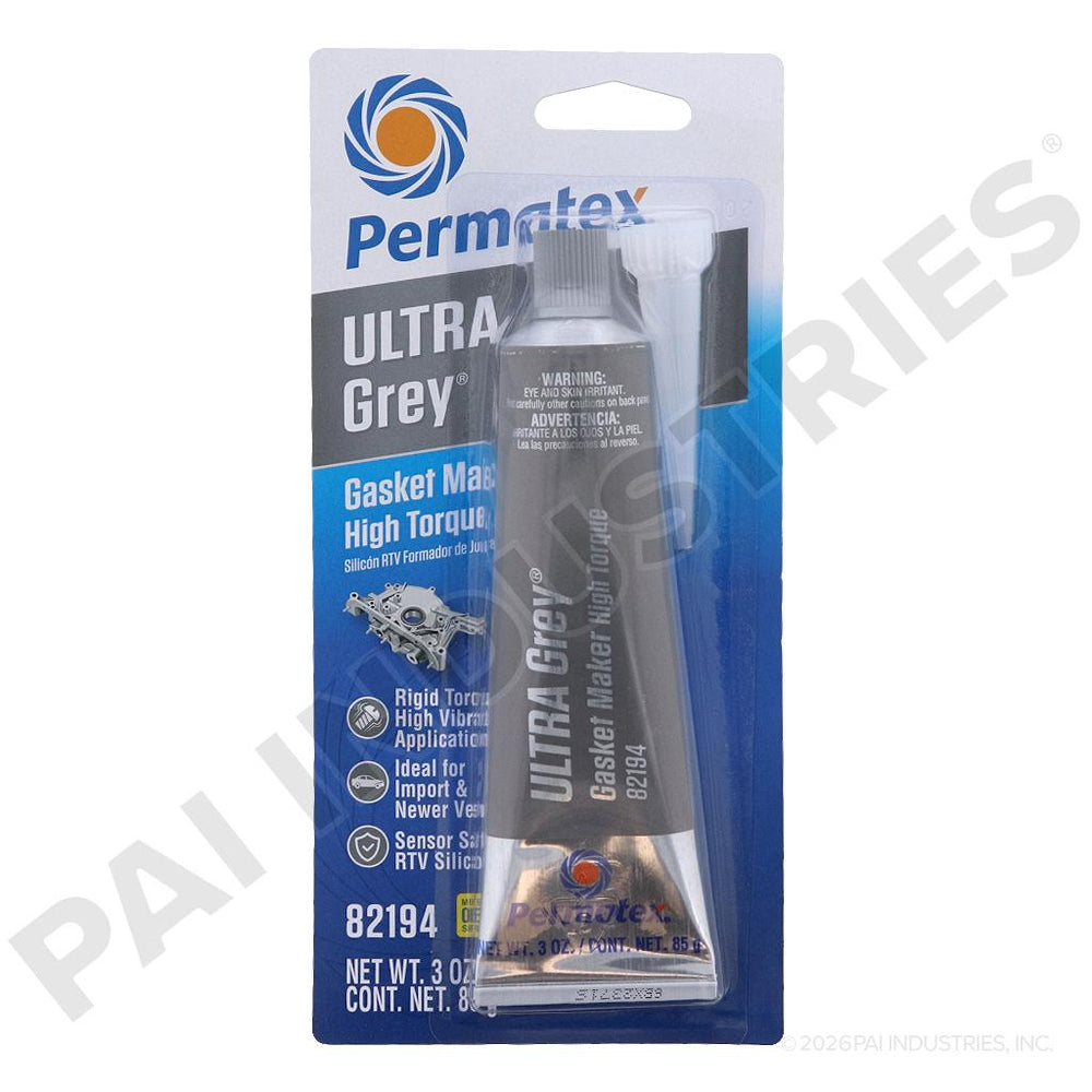 Universal ULTR GREY RTV SILICONE GASKET MAKER 3OZ