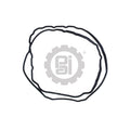 Volvo D12 ENIGNE Oil Pan Gasket