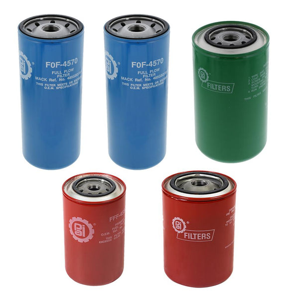 Mack E6 2  VALVE ENGINES FILTER KIT