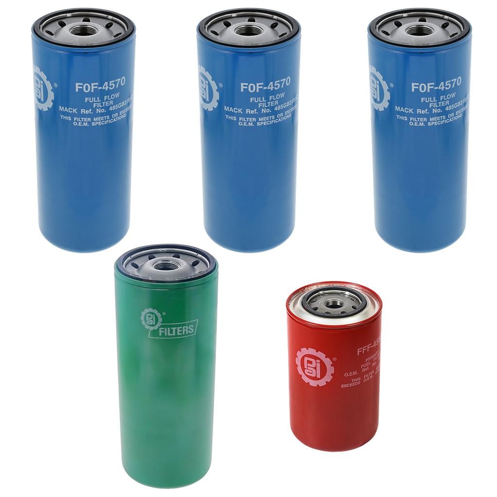 Mack E6 2  VALVE ENGINES FILTER KIT
