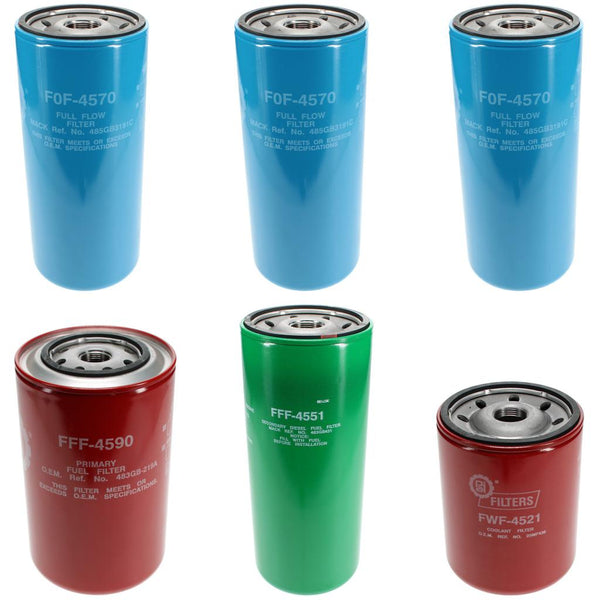 Mack E6 2  VALVE ENGINES FILTER KIT