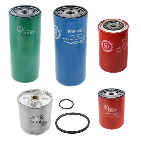 Mack E6 2  VALVE ENGINES FILTER KIT