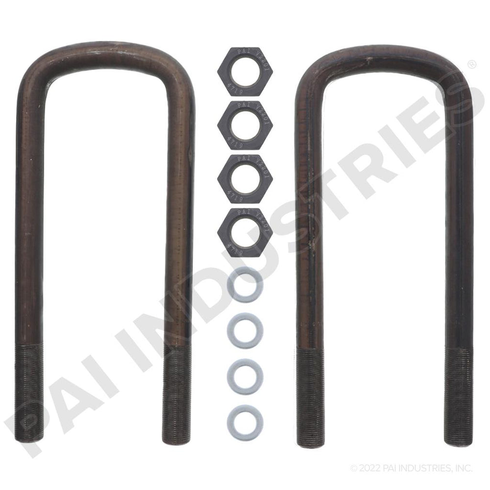 SEMI-ROUND U BOLT KIT