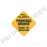 LVK-3602 Mack Parking Brake Knob | PAI