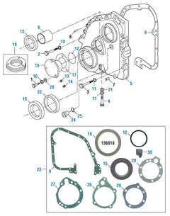 Cummins FRONT COVER GASKET KIT