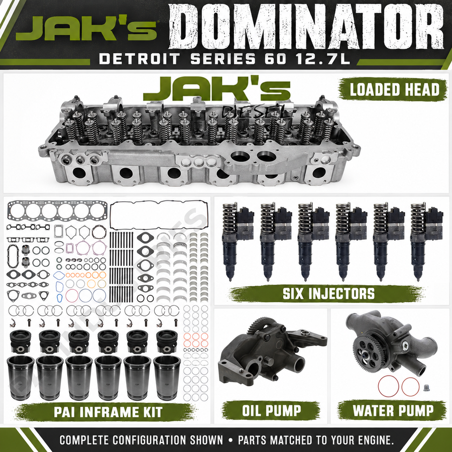 JAK's Dominator Detroit Series 60 12.7L Rebuild Package