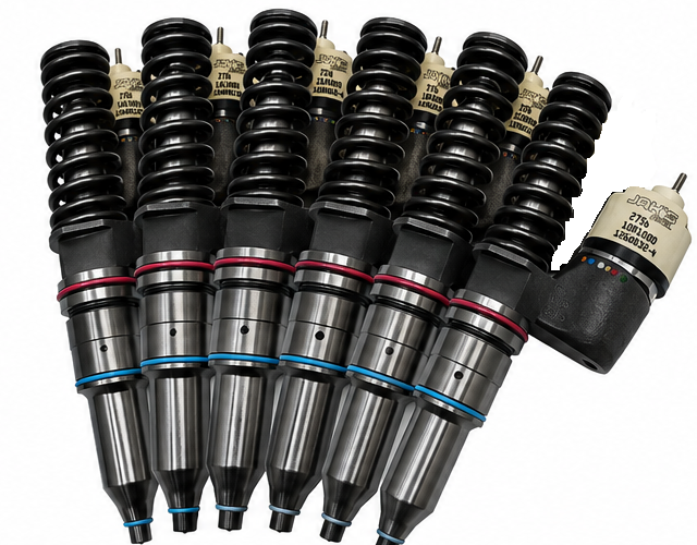 JAK'S Dominator matched set of 6 remanufactured CAT EUI injectors